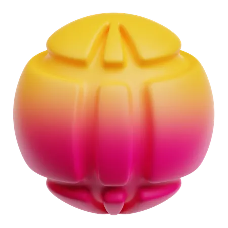Cercle abstrait  3D Icon