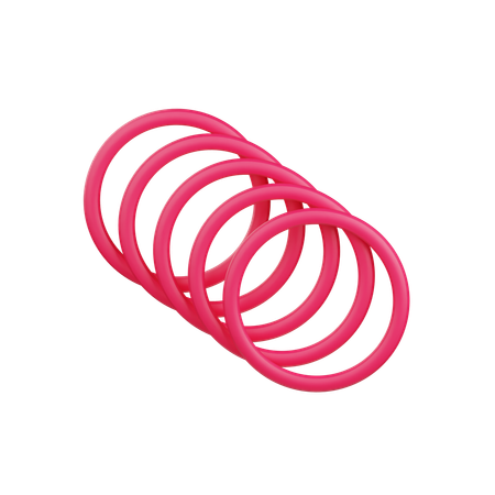 Cercle adjacent  3D Icon