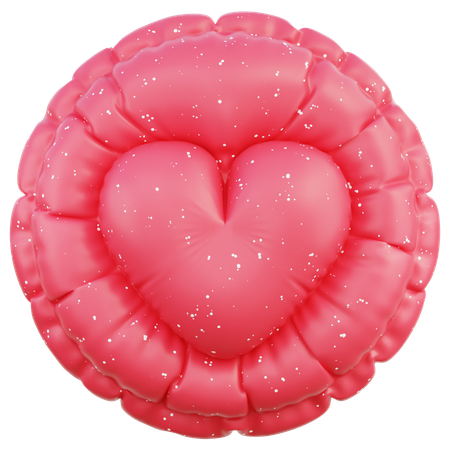 Formes abstraites de cercle d'amour  3D Icon