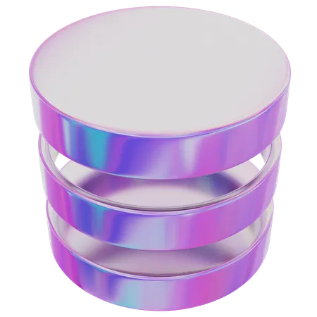 Forme abstraite de cercle  3D Icon