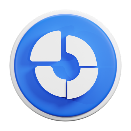 Graphique circulaire  3D Icon