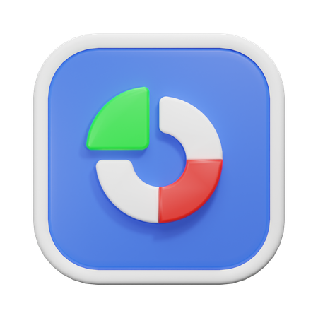 Graphique circulaire  3D Icon