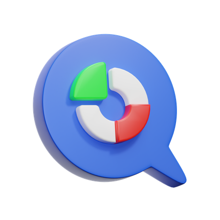 Graphique circulaire  3D Icon