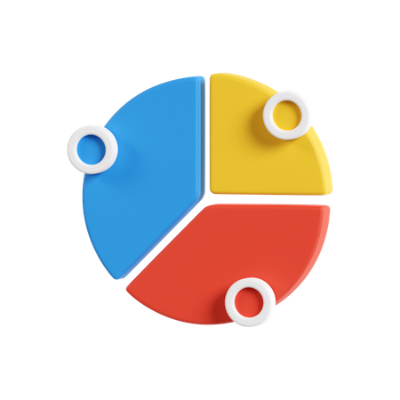 Graphique circulaire  3D Icon