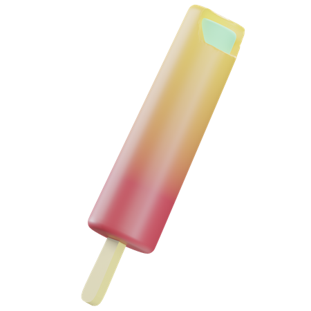 Glace en cercle  3D Icon