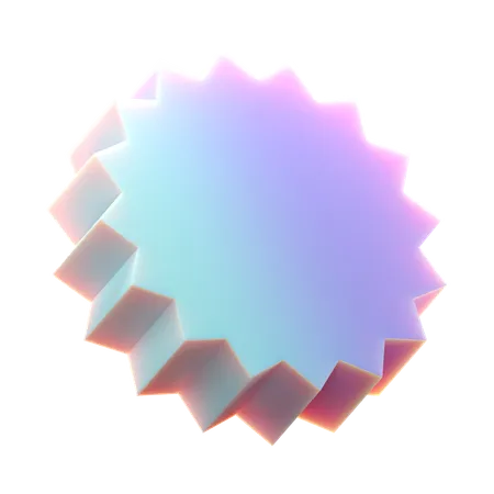 Cercle multigonal  3D Icon