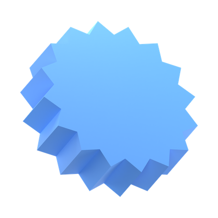 Cercle multigonal  3D Icon