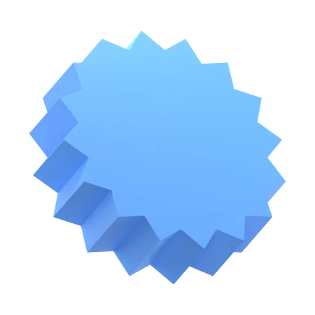 Cercle multigonal  3D Icon