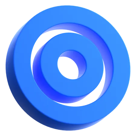 Point du cercle  3D Icon