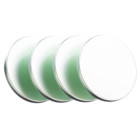 Cercles forme abstraite  3D Icon