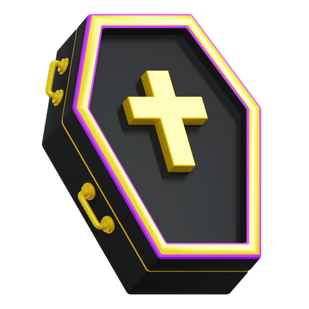 Cercueil  3D Icon