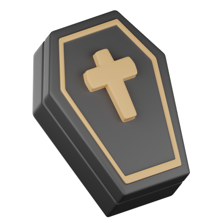 Cercueil  3D Icon