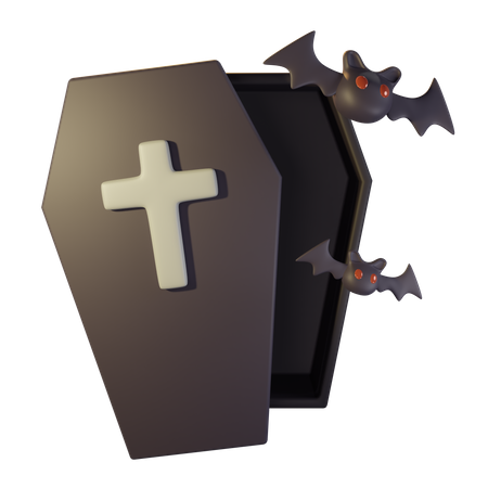 Cercueil  3D Icon