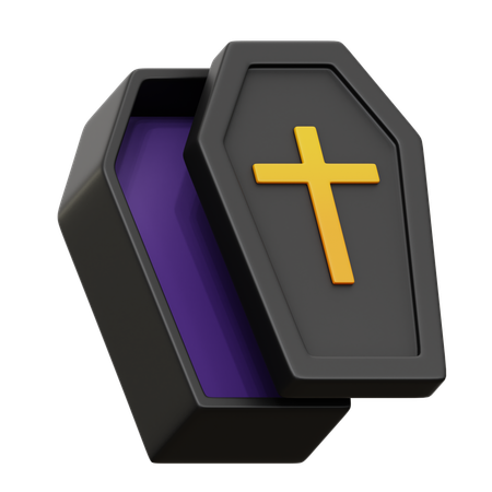 Cercueil  3D Icon