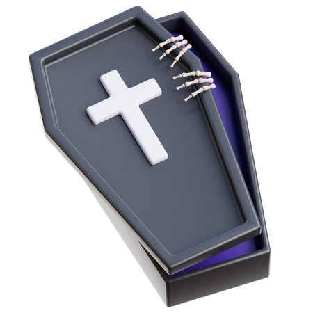 Cercueil  3D Icon