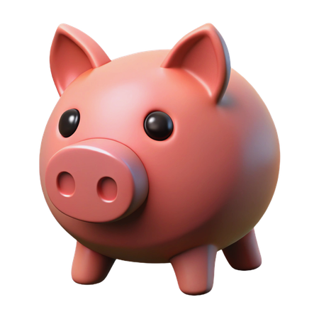 Cerdo  3D Icon