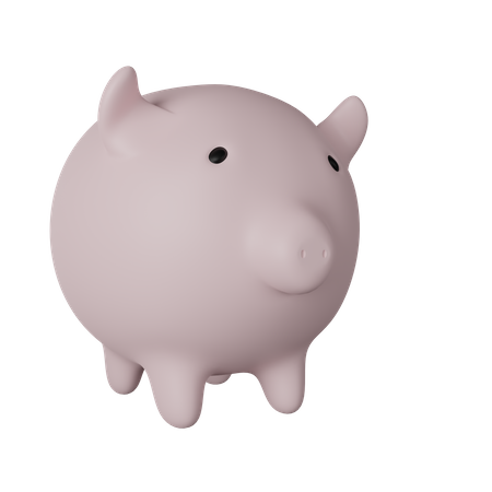 Cerdo  3D Icon