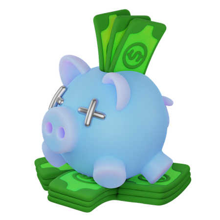 Cerdo  3D Icon