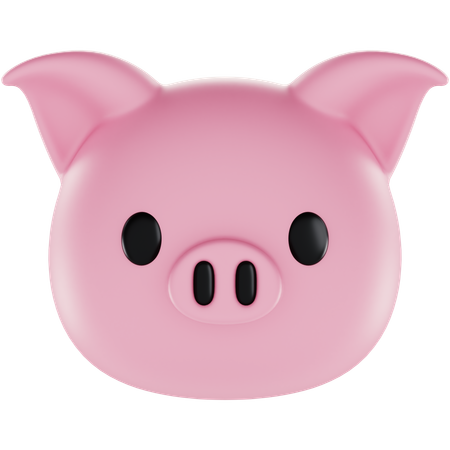 Cerdo animado  3D Icon