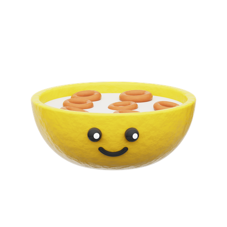 Cereal  3D Icon