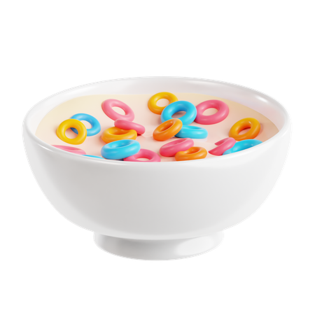 Cereal  3D Icon