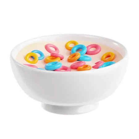 Cereal  3D Icon