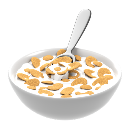 Cereal  3D Icon