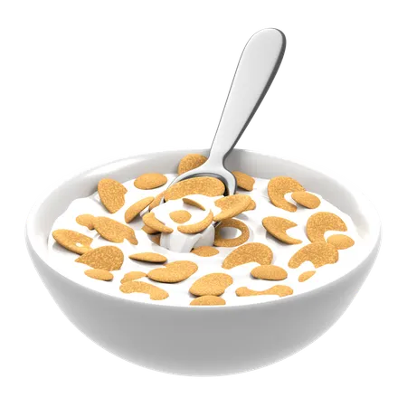 Cereal  3D Icon