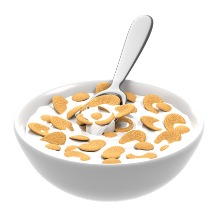 Cereal  3D Icon