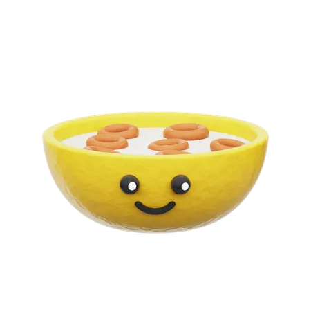 Cereal  3D Icon