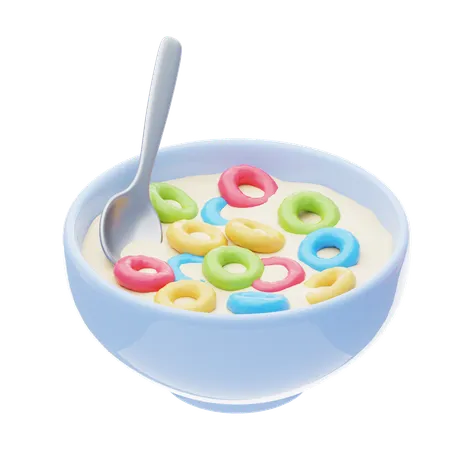 Cereal Bowl  3D Icon