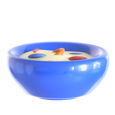 Cereal Bowl  3D Icon