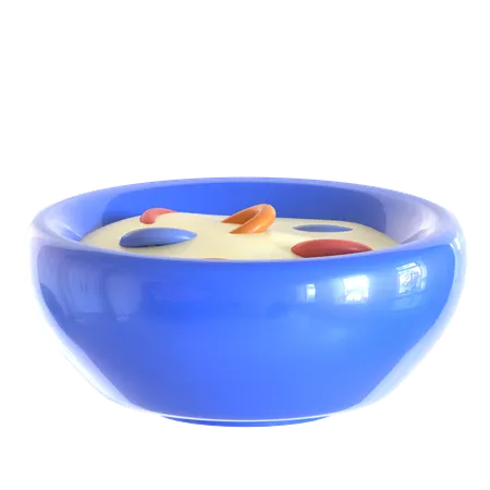 Cereal Bowl  3D Icon