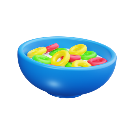 Cereal Bowl  3D Icon