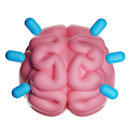 Cérebro  3D Icon