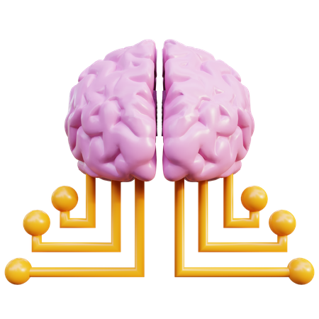 Cérebro  3D Icon