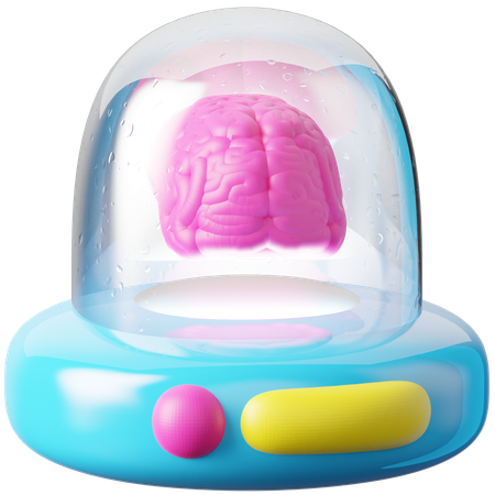 Cérebro  3D Icon