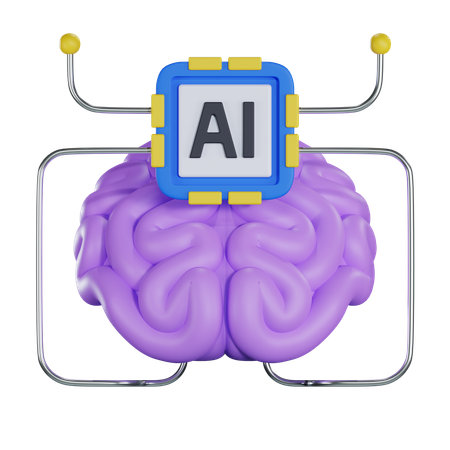 Cérebro  3D Icon