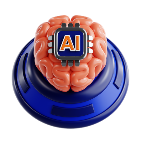 Cerebro Ai  3D Icon