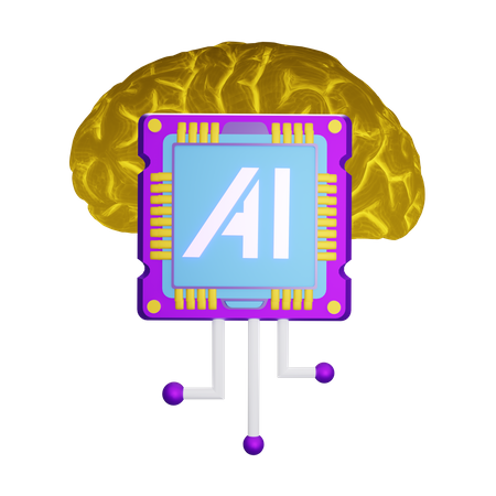 Cerebro Ai  3D Icon