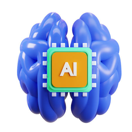 Cerebro ai  3D Icon