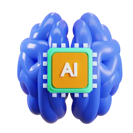 Cerebro ai  3D Icon