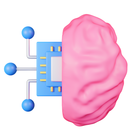 Cérebro ai  3D Icon