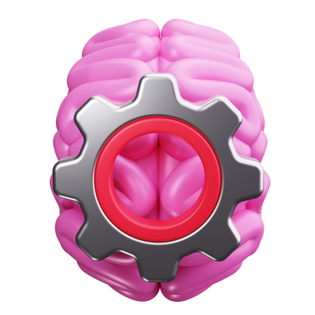 Cerebro creativo  3D Icon