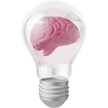 Cérebro criativo  3D Icon