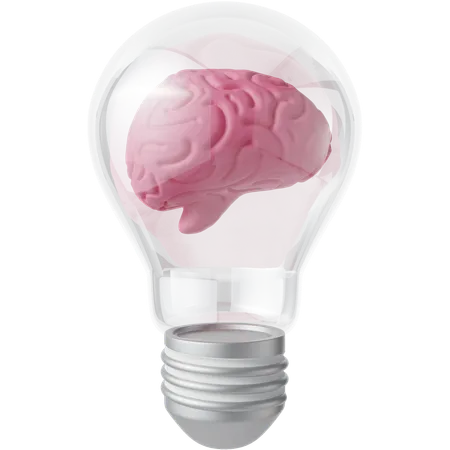 Cérebro criativo  3D Icon