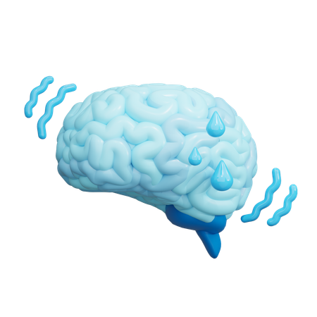 Cérebro de gelo  3D Icon