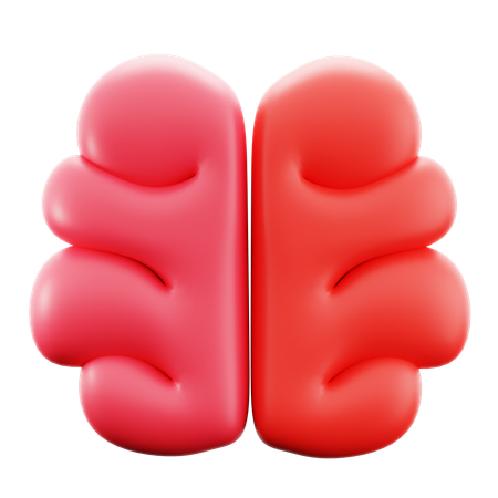 Cérebro humano  3D Icon
