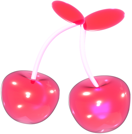 Cerejas  3D Icon