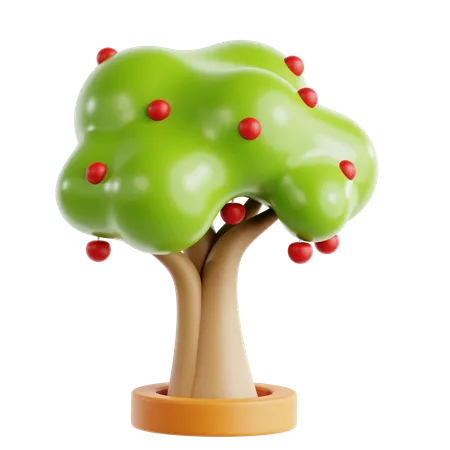 Árvore de cereja  3D Icon